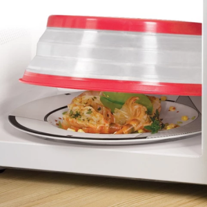 Collapsible Microwave Food Cover
