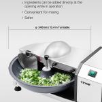 Food Processor Vegetable Chopper 3000RPM Food-Grade Stainless Steel Blender