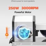 Food Processor Vegetable Chopper 3000RPM Food-Grade Stainless Steel Blender