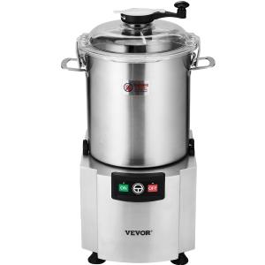 Food Processor Vegetable Chopper 19 Quart Food-Grade Stainless Steel Blender
