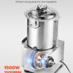 Food Processor Vegetable Chopper 19 Quart Food-Grade Stainless Steel Blender