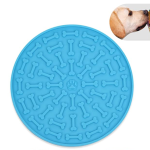 Pet Slow Food Bowl Dog Rain Bath Distraction Mat Pet Licking Mat Food Silicone Slow Food Quiet Mat