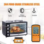 Baked sugar food thermometer