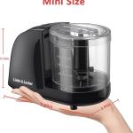 Mini Food Processor, 1.5 Cup Electric Food Chopper, Compact Food Prep Machine For Vegetables, Fruits, Garlic, Herbs & Nuts