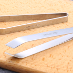 Stainless steel plucking tweezers kitchen gadgets fish bone pliers hair removal pliers thickening pig hair clip