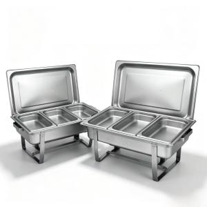 9L 304 Insulated Food Warmer Bain Marie Food Warmer Buffet Warmer Chafing Dish