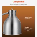 Commercial Food Heat Lamp 2-head Electric Catering For Food Restaurant & Buffet