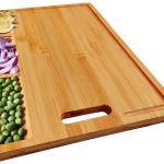 Household Kitchen Bamboo Rectangular Cutting Board