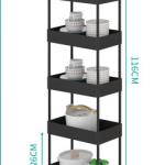Bathroom shelf kitchen shelf