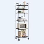 Kitchen Shelf Trolley Floor Multi-layer Household Storage Rack